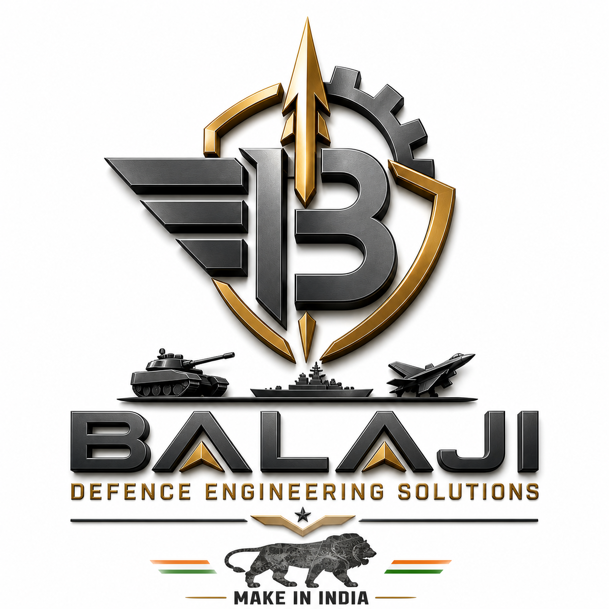 Balaji Defence Solutions Logo